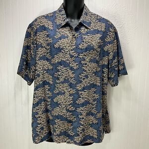 CARIBBEAN Silk Blend Hawaiian Shirt